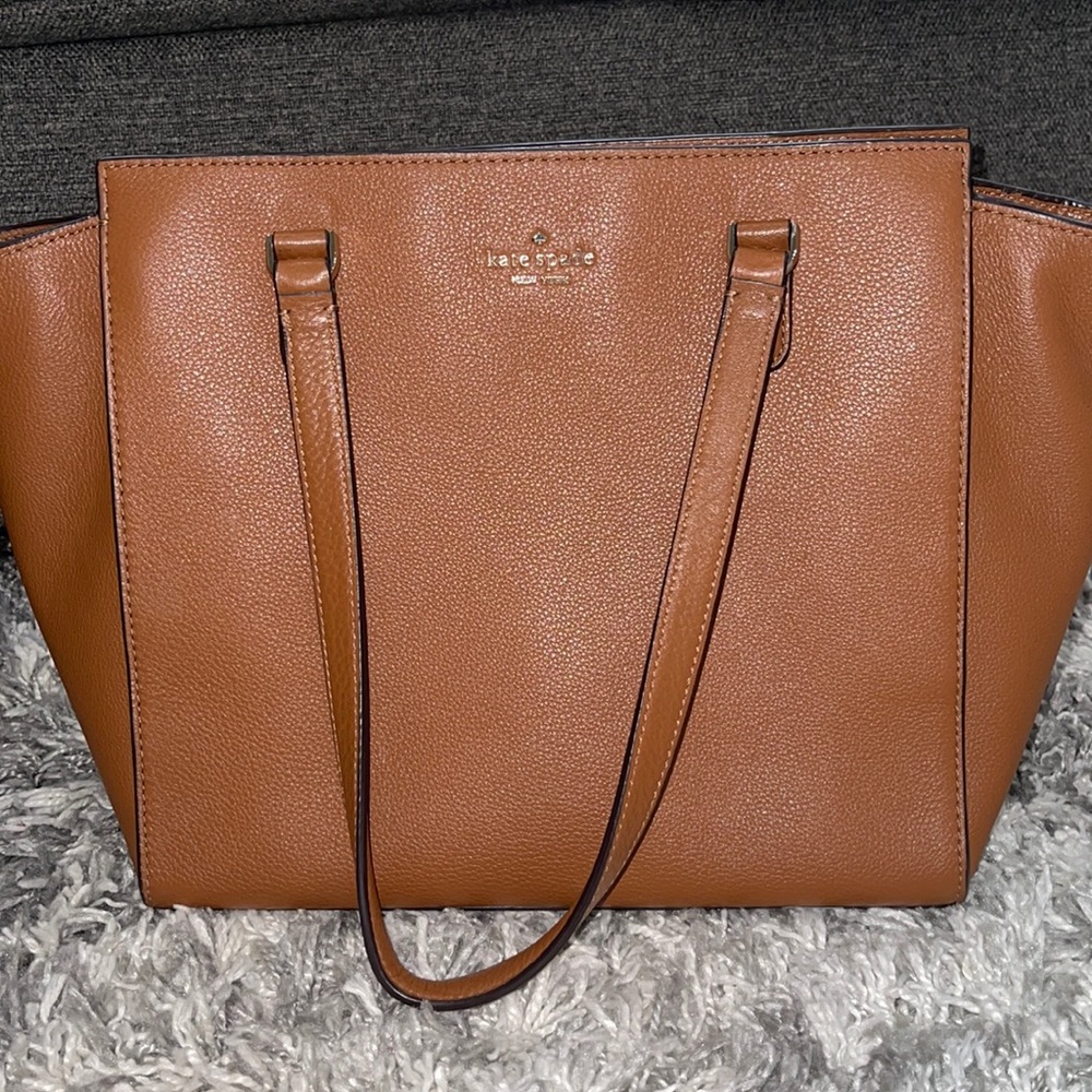 Authentic Kate spade camel colored purse